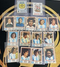 Panini WM 1974 München 74 FIFA Argentina Sticker Lot Badge Team Players