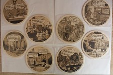 8  versch.  SERIEN  BIERDECKEL