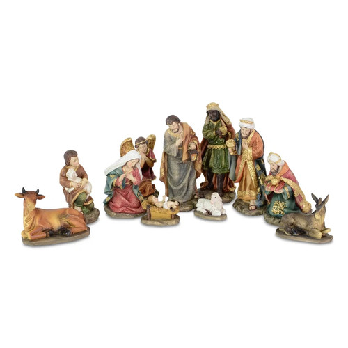Krippenfiguren bunt figuren - krippenfiguren, im