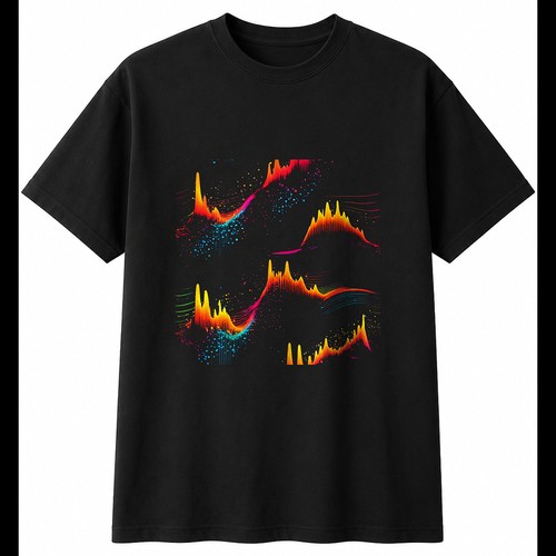 Sound wave neon - neon, herren