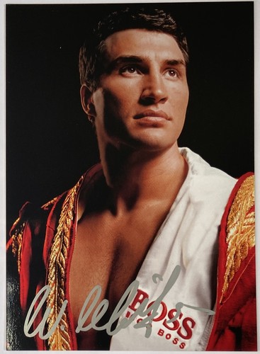 Wladimir klitschko signiert - klitschko,