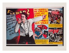 Jörg Immendorff, Lithografie, signiert und nummeriert