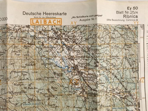 Deutsche heereskarte 1943 - deutsche,