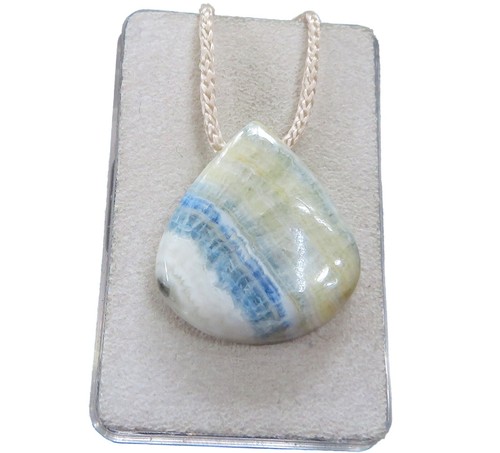 Scheelit cabochon anhänger - scheelit,
