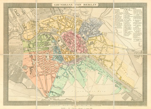 Berlin stadtplan original - berlin,