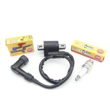 Zündpule + Zündkerze + Zündkerzenstecker für Aprilia SR50 SR 50 Minarelli