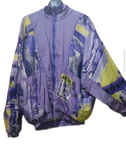 Vintage 90er windbreaker jacke - vintage,