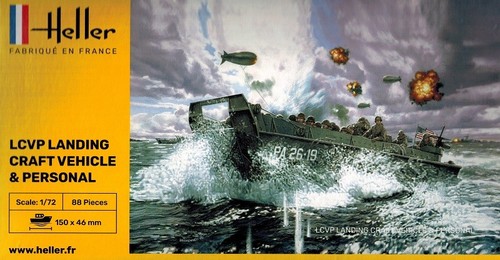 Heller 79995 lcvp landing - heller,