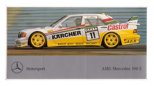 Amg mercedes 190e aufkleber - mercedes,