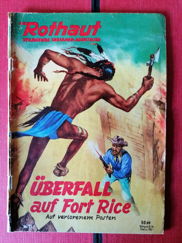 Romanheft die rothaut - romanheft,