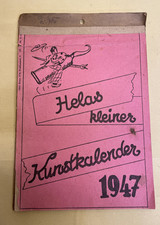 Helas kleiner Kunstkalender 1947 Abreiß Kalender