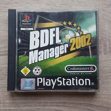 PS1 BDFL Manager 2002 in OVP mit Anleitung Playstation 1
