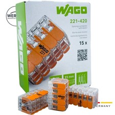 WAGO 221-420 Hebelklemme