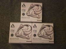 ARCTIC BioniX P120 Grau/weiß Gaming PC Gehäuse Lüfter mit PWM PST 2100 U/min