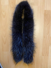 Kragen Kapuze Streifen Echt