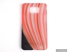 Fontastic Samsung Galaxy S2 i9100 Schutz Hülle Case Bumper Rot Streifen 05fk1145