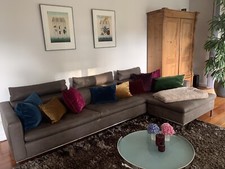 Leder ecksofa designmöbel - ecksofa,