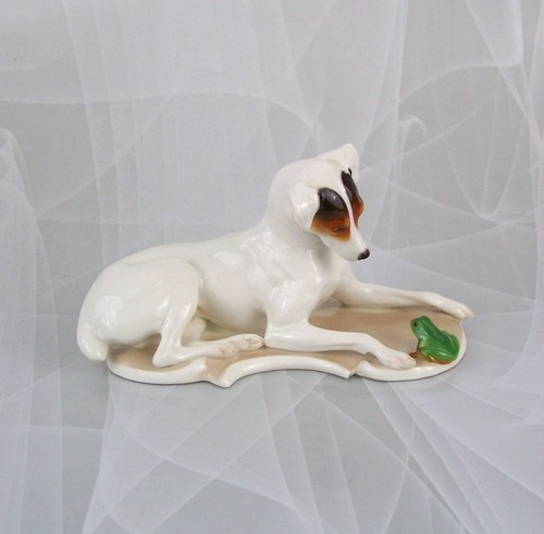 Nymphenburg figur hund - nymphenburg, mit