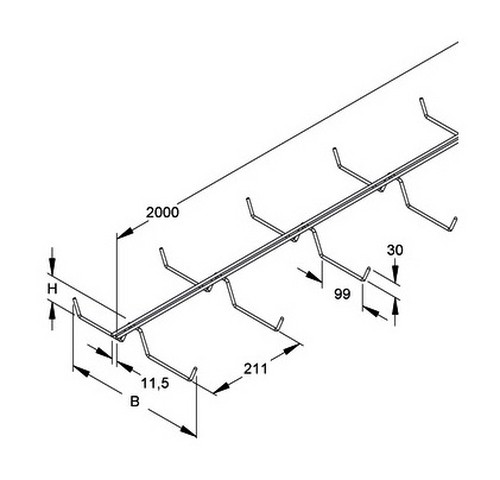 Niedax gitterrinne form - niedax,