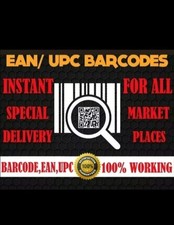 15.000 EAN-13 / UPC Codes -