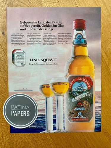 1984 linie aquavit - aquavit, norwegen