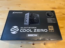 Sharkoon Silentstorm Cool Zero 650 Watt 80 Plus Gold Netzteil, modular, NEU OVP