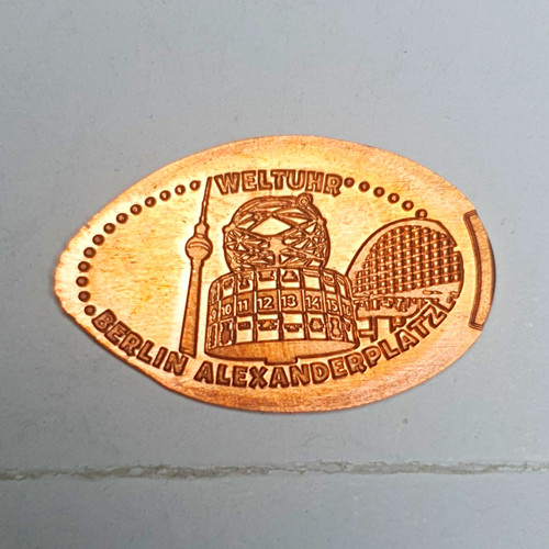 Jeton token weltuhr - jeton/token, „weltuhr“