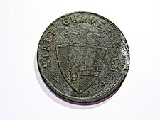 Stadt Gummersbach  50 Pfennig  1917
