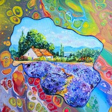 Ländliche Harmonie Landschaft