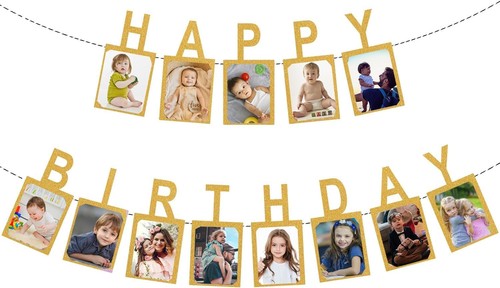 Fotogirlande geburtstag - fotogirlande,