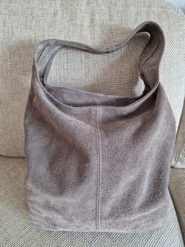Echt wildleder beuteltasche - echt,