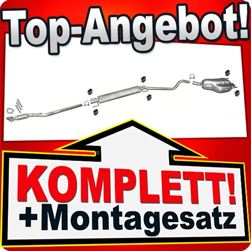 Auspuff für opel astra 8 - für,