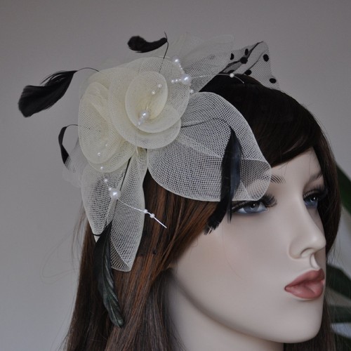 Haarreif fascinator schleier - haarreif,