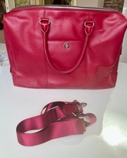 Original Leinhard Heyden Ledertasche Aktentasche rot Top!