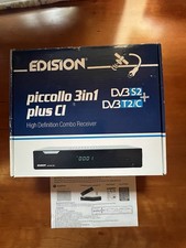 Edison Piccolo HD Combo Receiver DVB S2, T2/C