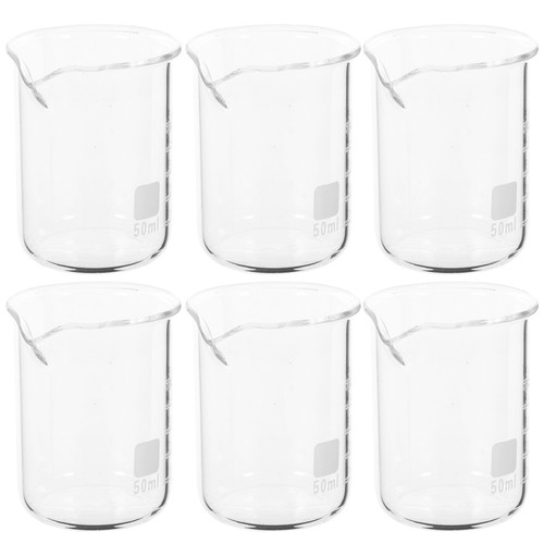 Pcs borosilikat messglas - 6, borosilikat-messglas
