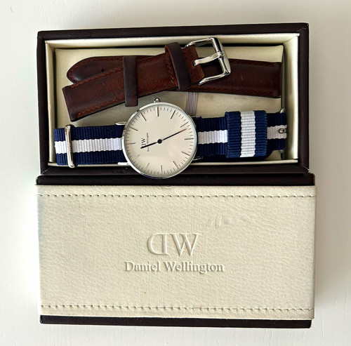 Daniel wellington uhr - daniel, weißes