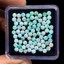 25 Stück Australian Opal 3mm