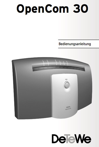 Detewe opencom isdn - detewe, 30