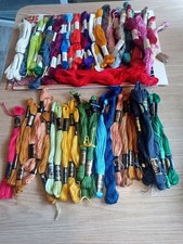 DDR 64 Stickgarn Stränge