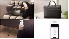 Neu Montblanc Designer Gepäcksicherheit GPS Tracker Fliesenstift Schlüsselring E-TAG ETAG