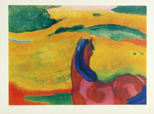Franz marc pferd - pferd, in