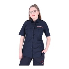 Dienstbluse kurzarm mit