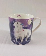 Miss Melody Depesche Tasse Lila, weißes Pferd
