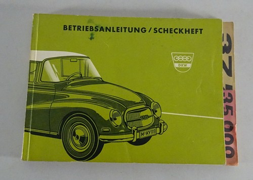 Betriebsanleitung dkw auto - betriebsanleitung,