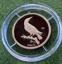 Deutschland 1/8 Unze Feingold 999,9 Heimische Vögel Pirol 2017, st, F
