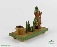 DDR Kerzenhalter Skifahrer