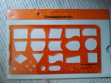 Standardgraph Schablone 8394 Zeichenschablone DIN 66001 B.1