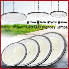 UFO LED Hallenbeleuchtung Hallenstrahler High bay Hallenleuchte Industrielampe 