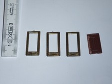 (89) H0 Holz-Tür und 3 St. Türrahmen